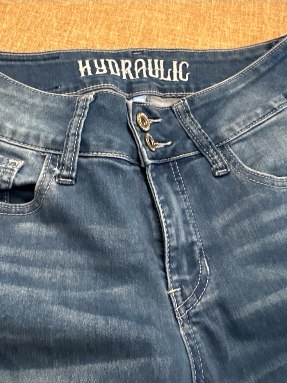 Hydraulic “Lola” Blue Denim Skinny Jeans Size 4